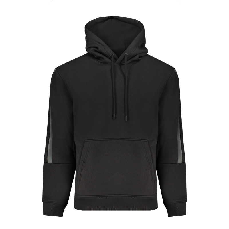 SWEAT-SHIRT SANS FERMETURE ÉCLAIR NOIR CALVIN KLEIN POUR HOMMES