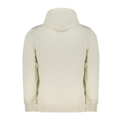 CALVIN KLEIN MEN'S WHITE ZIPLESS SWEATSHIRT