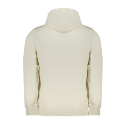 CALVIN KLEIN MEN'S WHITE ZIPLESS SWEATSHIRT