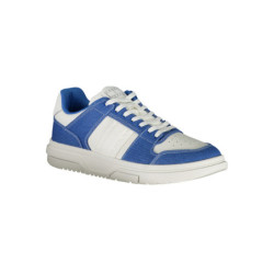 TOMMY HILFIGER MEN'S WHITE SPORTS SHOES