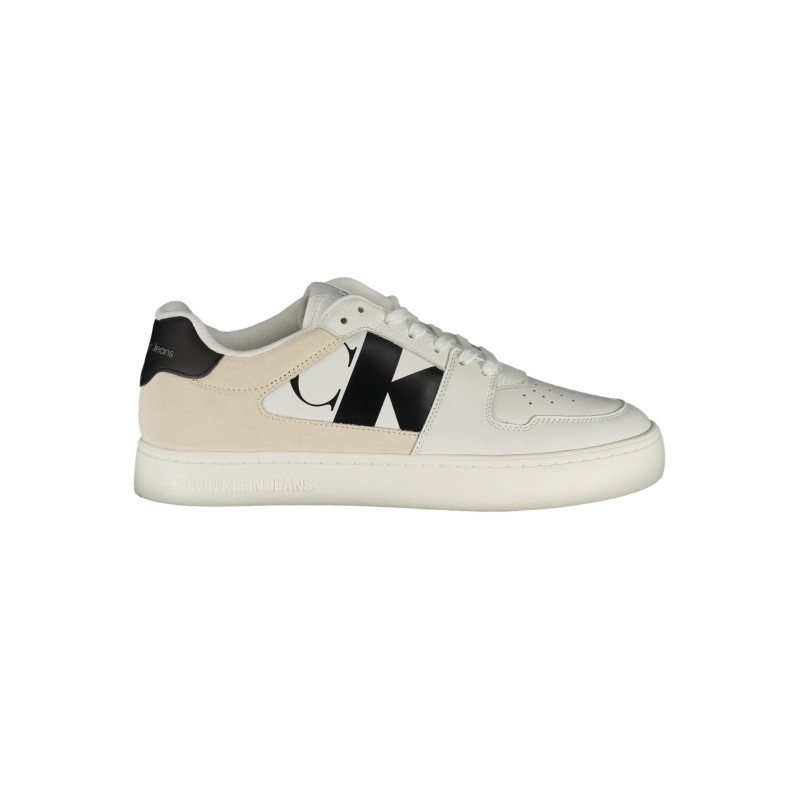 CHAUSSURES DE SPORT POUR HOMMES CALVIN KLEIN BLANCHES