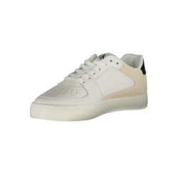 CALVIN KLEIN WHITE MEN'S SPORTS SHOES