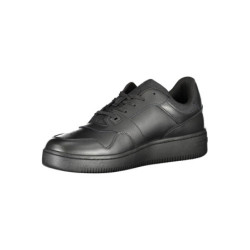 TOMMY HILFIGER BLACK MEN'S SPORTS SHOES