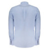 HARMONT & BLAINE MEN'S LONG SLEEVE SHIRT BLUE
