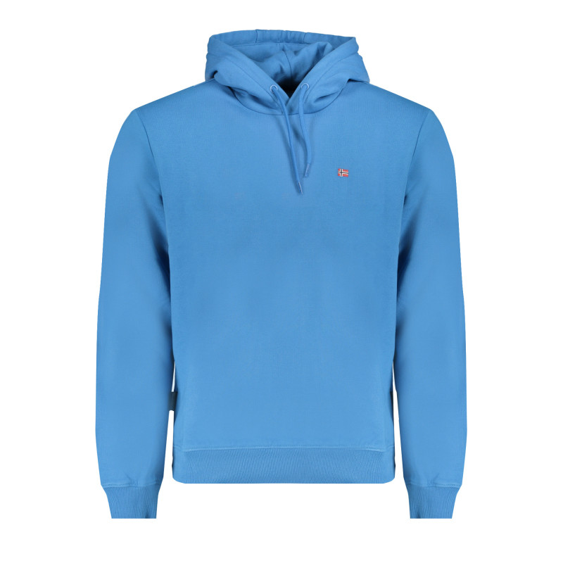 SWEAT-SHIRT SANS FERMETURE ÉCLAIR NAPAPIJRI POUR HOMMES BLEU