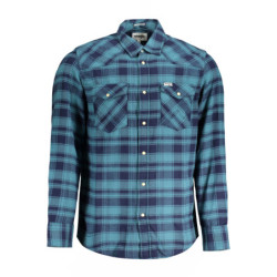 WRANGLER LONG SLEEVE SHIRT MEN BLUE