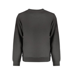 SWEAT-SHIRT ZIPPÉ NOIR WRANGLER POUR HOMMES