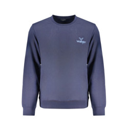 WRANGLER MEN'S ZIP-UP SWEATSHIRT BLUE