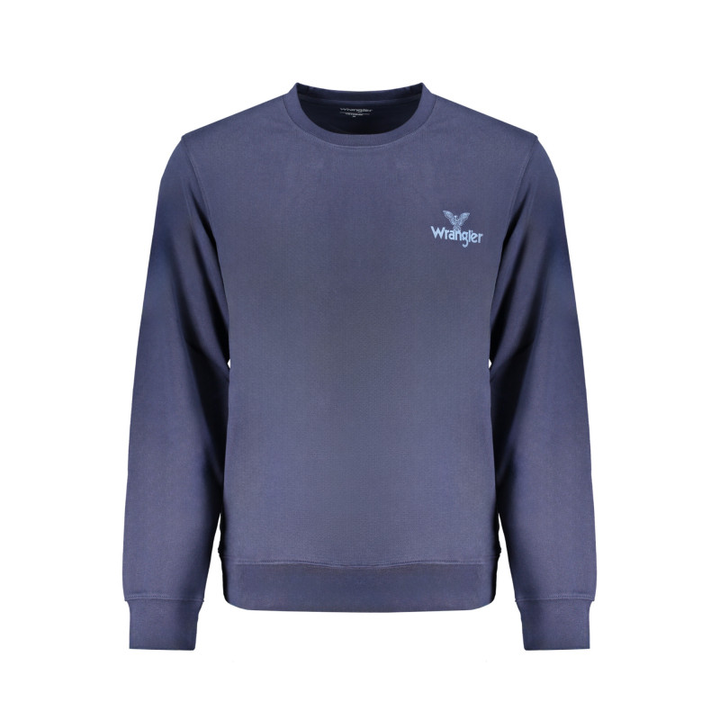 WRANGLER MEN'S ZIP-UP SWEATSHIRT BLUE