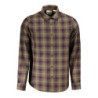 TIMBERLAND CHEMISE À MANCHES LONGUES VERTE POUR HOMMES