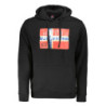 NORVÈGE 1963 SWEAT-SHIRT SANS FERMETURE ÉCLAIR HOMME NOIR