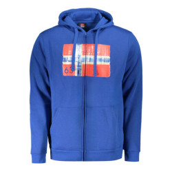NORWAY 1963 MEN'S BLUE ZIP-UP SWEATSHIRT
