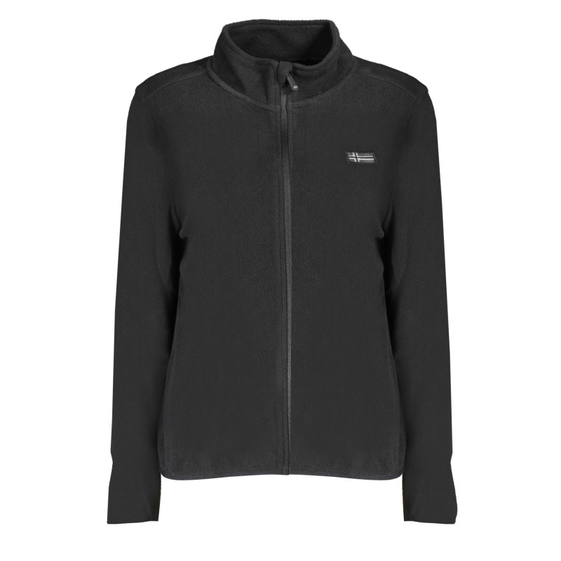 NORVÈGE 1963 SWEAT-SHIRT ZIPPÉ NOIR FEMME