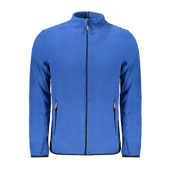 SWEAT-SHIRT ZIPPÉ HOMME NORVÈGE 1963 BLEU