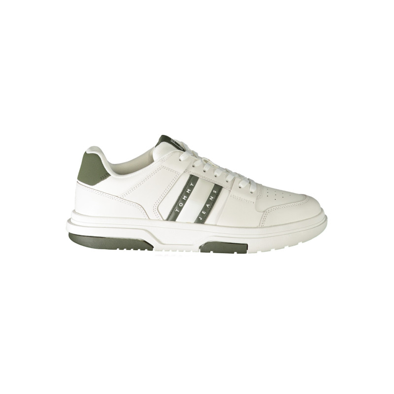 CHAUSSURES DE SPORT BLANCHES TOMMY HILFIGER POUR HOMMES