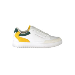 CHAUSSURES DE SPORT BLANCHES TOMMY HILFIGER POUR HOMMES