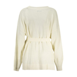 GUESS JEANS WOMEN'S CARDIGAN WHITE