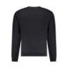 NAPAPIJRI SWEAT-SHIRT SANS FERMETURE ÉCLAIR NOIR POUR HOMMES