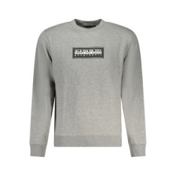 NAPAPIJRI MEN'S ZIP-FREE SWEATSHIRT GREY