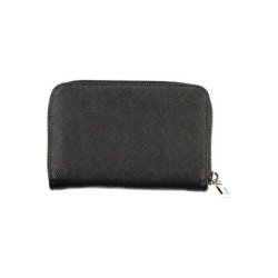 GUESS JEANS WOMEN'S WALLET BLACK