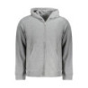 SWEAT-SHIRT ZIPPÉ GRIS CALVIN KLEIN POUR HOMMES