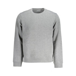 SWEAT-SHIRT SANS FERMETURE ÉCLAIR GRIS CALVIN KLEIN POUR HOMMES