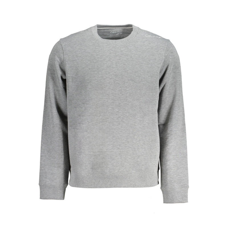 SWEAT-SHIRT SANS FERMETURE ÉCLAIR GRIS CALVIN KLEIN POUR HOMMES