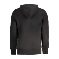 SWEAT-SHIRT SANS FERMETURE ÉCLAIR NOIR CALVIN KLEIN POUR HOMMES