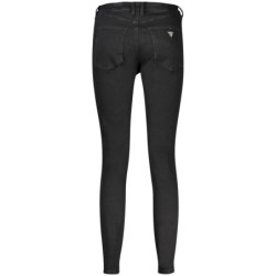 GUESS JEANS WOMEN'S BLACK DENIM JEANS