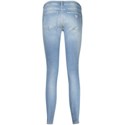 GUESS JEANS WOMEN'S DENIM JEANS BLUE