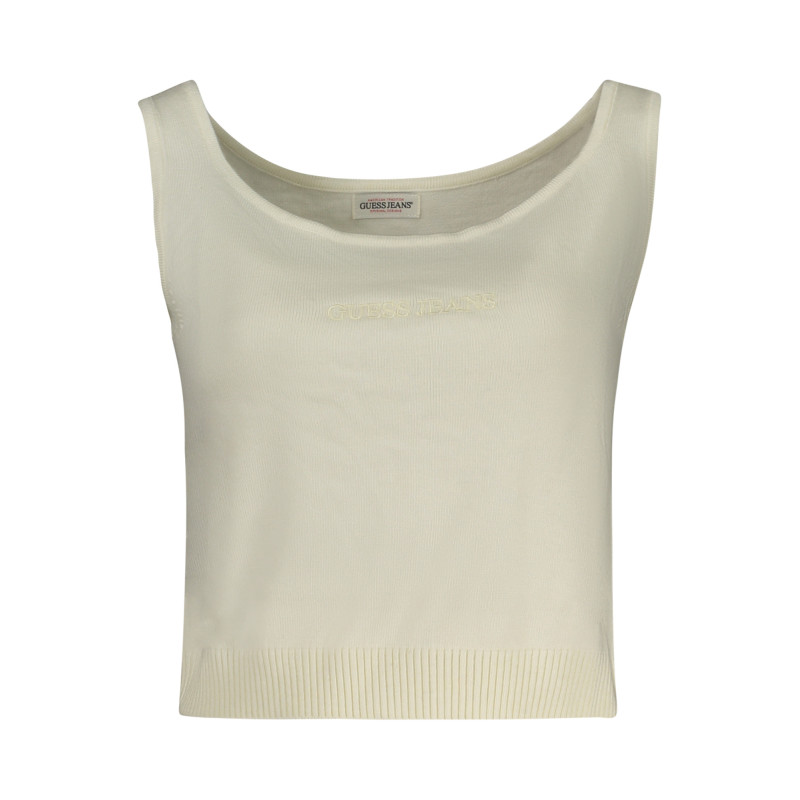 GUESS JEANS TOP FEMME BLANC