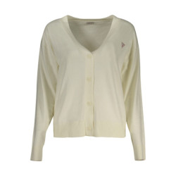 GUESS JEANS WOMEN'S CARDIGAN WHITE