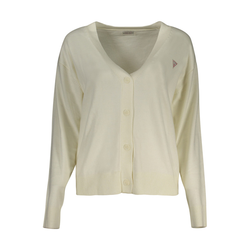 GUESS JEANS CARDIGAN FEMME BLANC