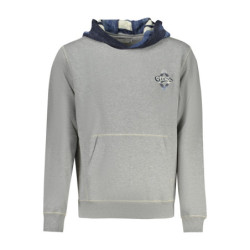 SWEAT-SHIRT GUESS JEANS SANS ZIP HOMME GRIS