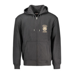 SWEAT-SHIRT ZIPPÉ POUR HOMMES GUESS JEANS NOIR