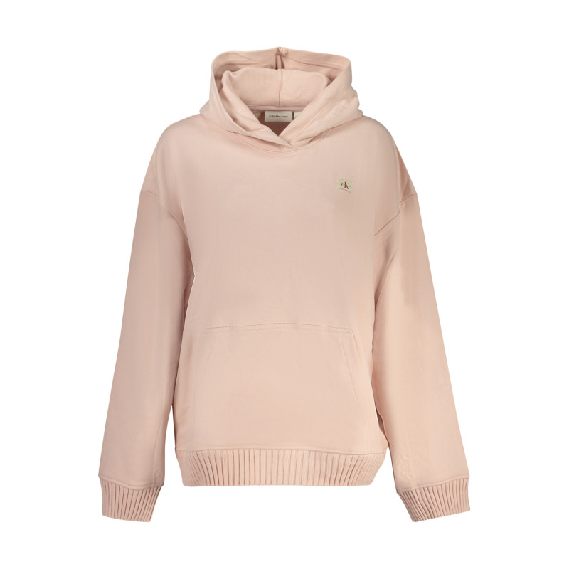 SWEAT-SHIRT CALVIN KLEIN SANS ZIP FEMME ROSE