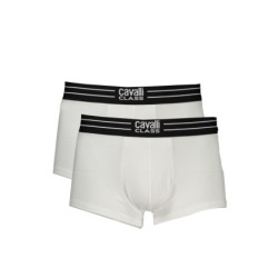 BOXER CAVALLI CLASS HOMME BLANC