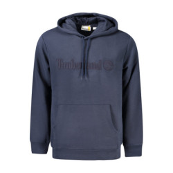 TIMBERLAND MEN'S BLUE ZIP-UP SWEATSHIRT