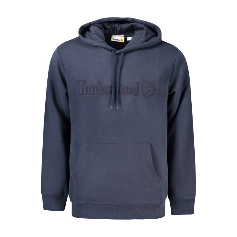 TIMBERLAND MEN'S BLUE ZIP-UP SWEATSHIRT