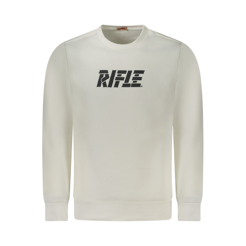 SWEAT-SHIRT RIFLE SANS ZIP HOMME BLANC