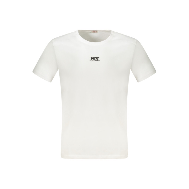 T-SHIRT MANCHES COURTES RIFLE HOMME BLANC