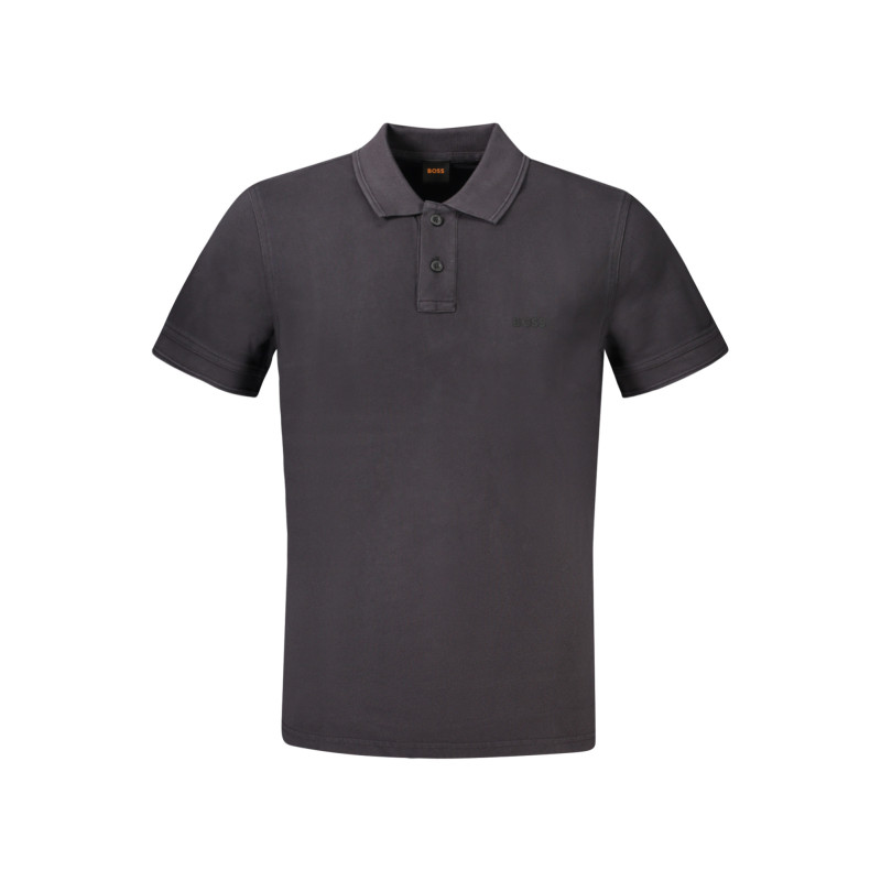 POLO HUGO BOSS MANCHES COURTES HOMME NOIR