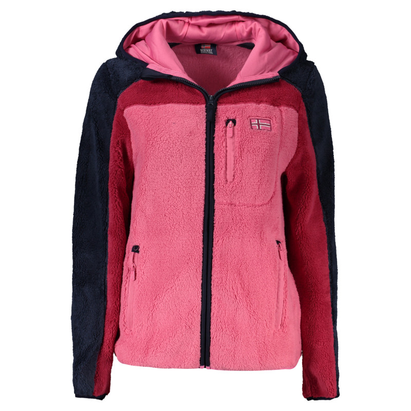 VESTE DE SPORT FEMME NORVÈGE 1963 ROSE
