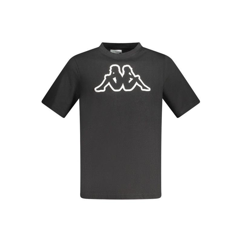 KAPPA SHORT SLEEVE T-SHIRT MEN BLACK