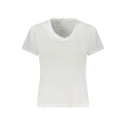 T-SHIRT À MANCHES COURTES GUESS JEANS FEMME BLANC
