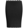 JUPE LONGUETTE GUESS JEANS FEMME NOIRE