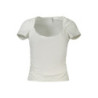 T-SHIRT À MANCHES COURTES GUESS JEANS FEMME BLANC