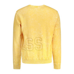 GUESS JEANS SWEATSHIRT WITHOUT ZIP MEN YELLOW