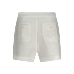 GUESS JEANS SHORT PANTS WOMEN WHITE