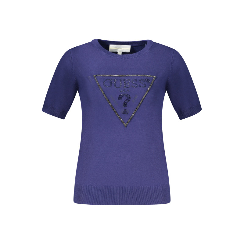 GUESS JEANS WOMEN'S BLUE SWEATER